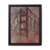 San Francisco Heights Framed Canvas Print