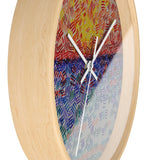 Criss-Cross Wall Clock