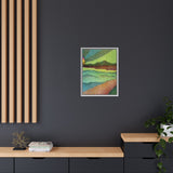 A Path Beyond Framed Matte Canvas