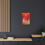 Autumn Blaze Framed Canvas Print