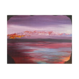 A Blended Evening Abstract Art Canvas Print