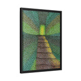 A Path Ahead Series Matte Framed Canvas