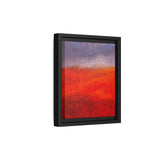 The Red Hill Matte Framed Canvas