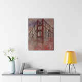 San Francisco Heights Deluxe Wraparound Canvas