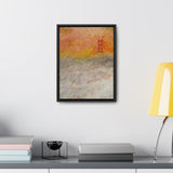 Tipping Points SF - Shadowbox Canvas Art Print