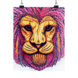 Leo Series Poster — Pink