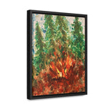Summer Sparks - Shadowbox Canvas Art Prints
