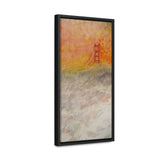 Tipping Points SF - Shadowbox Canvas Art Print