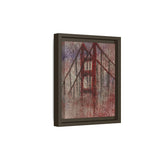 San Francisco Heights Framed Canvas Print