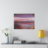 A Blended Evening Abstract Art Canvas Print