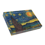 Starry Night in Dots Photo Block