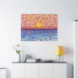 Large Criss-Cross Gallery Grade Canvas Print