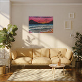 Ocean Beach Matte Canvas Print