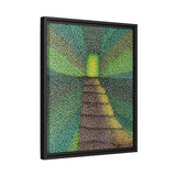 A Path Ahead Series Matte Framed Canvas