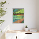 A Path Beyond Framed Matte Canvas