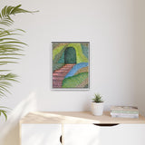 A Path Ahead Series Matte Framed Canvas