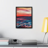 Choppy Waters Gallery Shadowbox Canvas