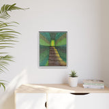 A Path Ahead Series Matte Framed Canvas