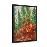 Summer Sparks - Shadowbox Canvas Art Prints