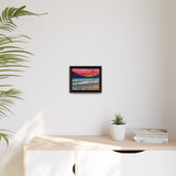 Ocean Beach Deluxe Framed Canvas Print