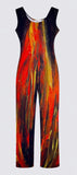 Flame On Chloe Sleeveless Jumpsuit