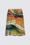 Orange Flower Alex Skirt