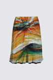 Orange Flower Alex Skirt