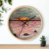 Dusk or Dawn Wall clock