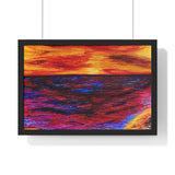 Fire & Ice Premium Framed Print