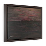 Deep Night Framed Canvas