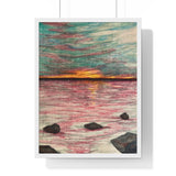 Dusk or Dawn? Premium Framed Print