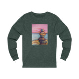 Stacked - AM/PM Unisex Long Sleeve Tee