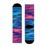 Shallow & Deep Sublimation Crew Socks