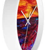 Fire & Ice Wall Clock