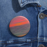 Neon Beach Pin Buttons