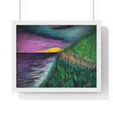 A Sliver of Light Premium Framed Print