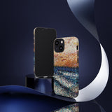 Pointillism Waves Tough Phone Case
