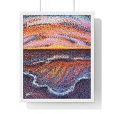 Red Sea Premium Framed Print (Light/White Version)