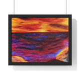 Fire & Ice Premium Framed Print