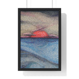 Balance & Flow Premium Framed Print (Count the Dots Series)