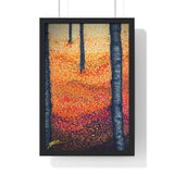 Free Fallen Premium Framed Print