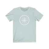 Eye. See. You. Unisex Jersey Short Sleeve Tee (reversed white logo, large)