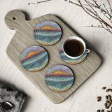 Pointillism Rise-or-Set? Coasters