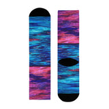 Shallow & Deep Sublimation Crew Socks