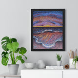 Red Sea Premium Framed Print (Cool Blue Version)