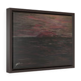 Deep Night Framed Canvas