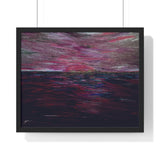 Deep. Night. Premium Framed Horizontal Poster