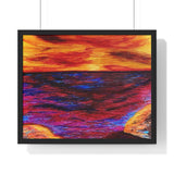 Fire & Ice Premium Framed Print