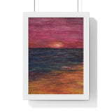 Onwards - Dark Version, Premium Framed Poster