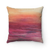 Rise or Set Square Pillow